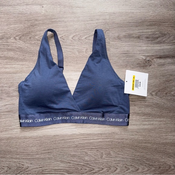 Calvin Klein Underwear Other - Calvin Klein Women's Blue Bralette